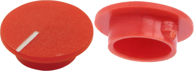 Red cap with white marker line CL1768