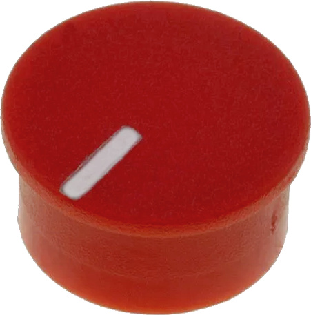 red cap with marker line