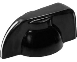 K4C rotary control knob with white marker line FC1662