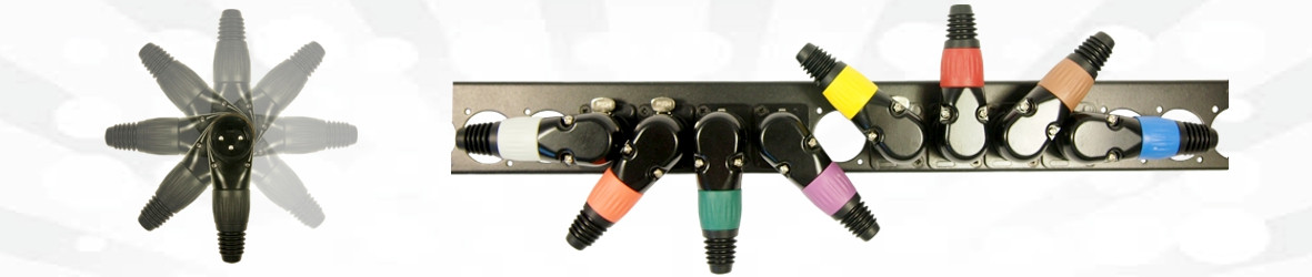 FE6930 Cliff Electronic Components, Conector Audio altavoz, 8 Vías  Terminales con Resorte, 8 Contactos