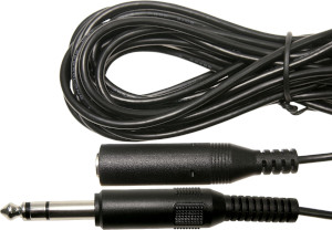 ¼″ (6.35 mm) jack plug extension lead FCR719935