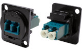 LC Duplex SM feedthrough socket CP30213MB