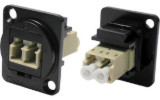 LC Duplex MM feedthrough socket CP30214MB