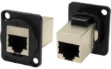 FTP Cat.6a RJ45 feedthrough socket CP30225SMB